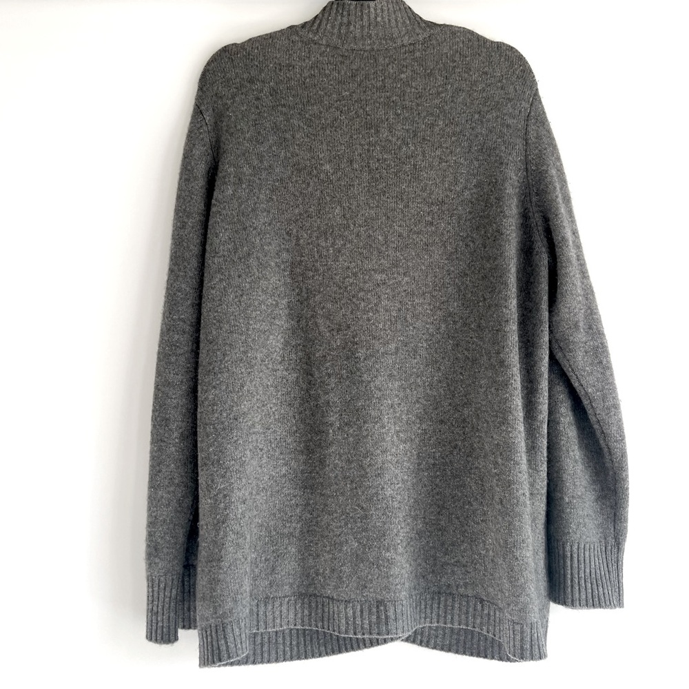 Orvis 100% Cashmere Cardigan in Grey Size XL - Picture 2 of 10